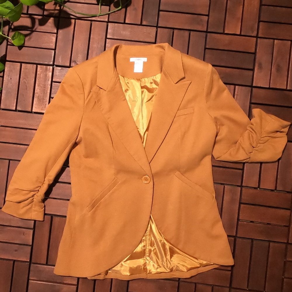 Mustard Blazer
